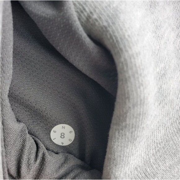 Lululemon Heathered Speckled Fleece Please Pullover Hoodie Size 8 - Picture 8 of 8